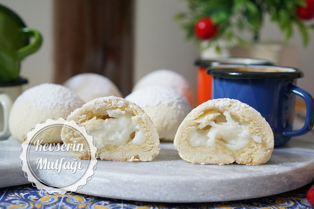 Damla Sak Zl Muhallebili Kurabiye Tarifi Kevserin Mutfa Yemek